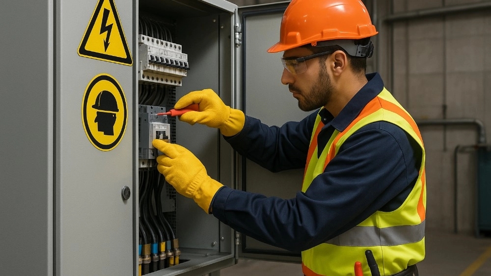 نکات ایمنی و استانداردهای لازم در نصب تابلو برق صنعتی در تهران نکات ایمنی و استانداردهای لازم در نصب تابلو برق صنعتی در تهران
